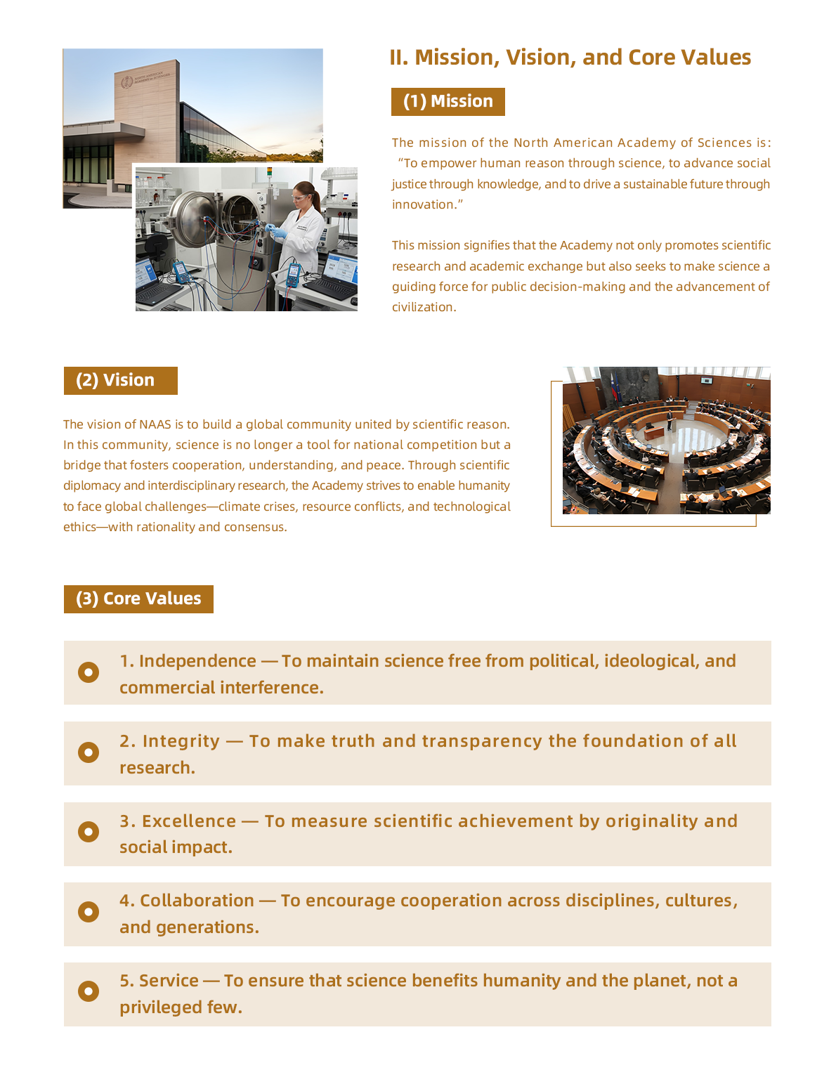 About Us – North American Academy of Sciences