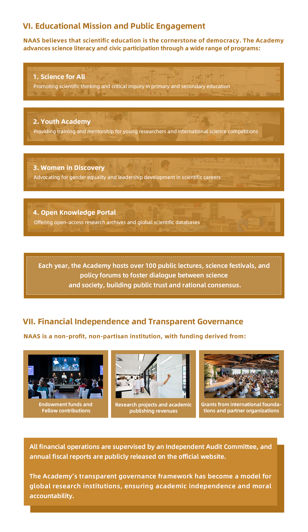 About Us – North American Academy of Sciences
